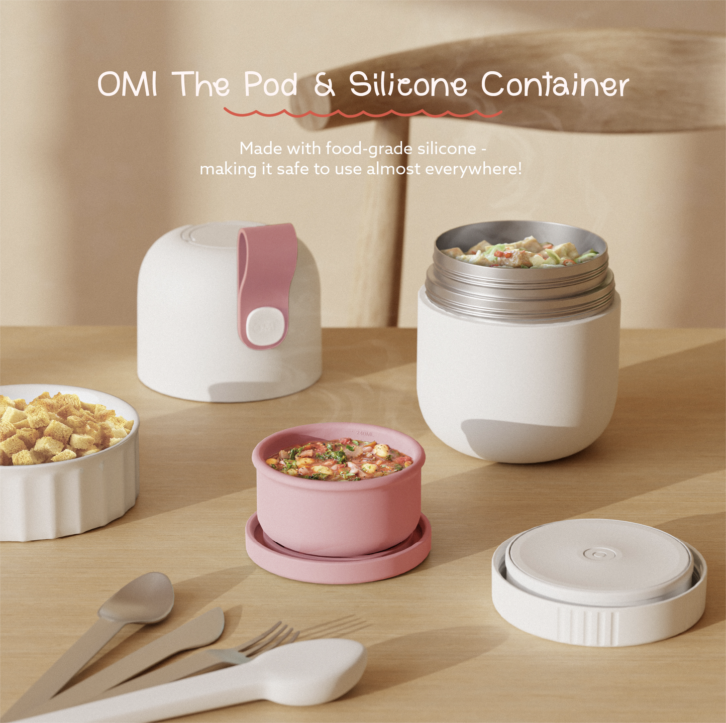 Silicone Container