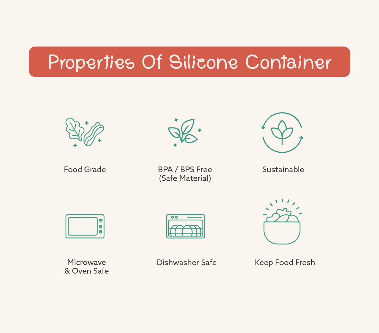 Silicone Container