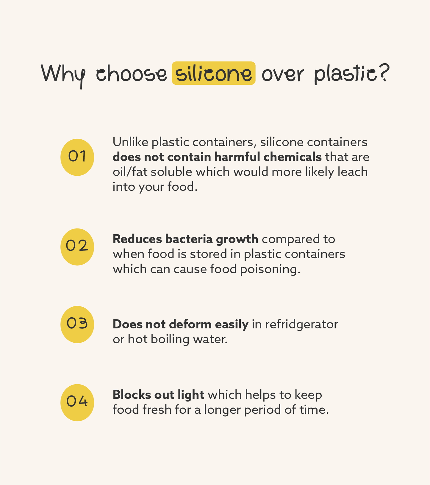 Silicone Container